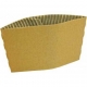Mansoane din carton, pentru pahare Ø 90 mm, kraft natur, pentru pahare Ø 90 mm /100 10/BX
