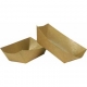 Barcute din carton, kraft natur, 220cc, 135 x 100 x 37 mm, T: 135 x 100 x 37 mm / 220cc /250 4/BX