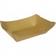 Barcute din carton, kraft natur, 400cc, 170 x 125 x 40 mm, 170 x 125 x 40 mm / 400cc /250 4/BX