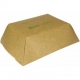 Barcute din carton, kraft natur, 400cc, 170 x 125 x 40 mm, 170 x 125 x 40 mm / 400cc /250 4/BX