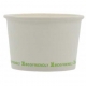 Boluri din carton, albe eco-friendly, Ø 90 mm, 230cc, T: Ø 90 x 61 mm / 230cc /50 40/BX