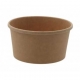 Boluri din carton, kraft natur, D115, 12oz, T: D115 x 62 mm - 350cc /25 20/BX