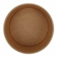 Boluri din carton, kraft natur, D115, 12oz, T: D115 x 62 mm - 350cc /25 20/BX